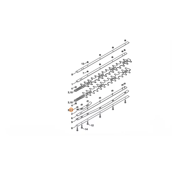 STIHL  Element ślizgowy 4226 648 6700